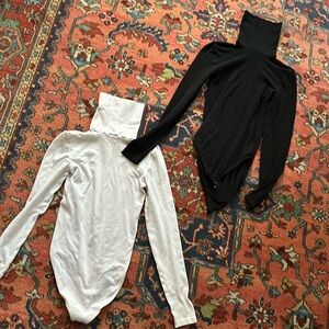 Wolford turtleneck bodysuits